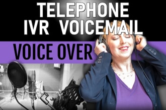 voice your phone menu, IVR, on hold, voice attendant