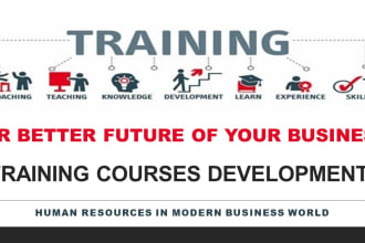 provide professional and artistic training courses for you