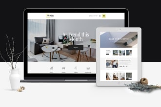 design and develop professional  business website in HTML CSS