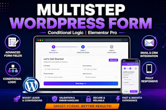 create wordpress multistep forms, conditional logic, contact form 7, fluent form
