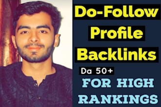 make high da profile dofollow manual manual SEO backlinks