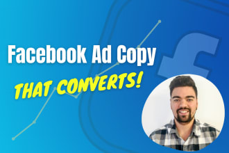 write highly persuasive facebook ad copy