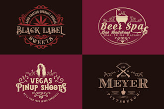 design a vintage or retro logo