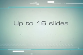 create a fresh futuristic intro video to blowout your clients or site visitors