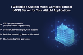 build a custom model context protocol, mcp server for your ai, llm application