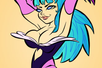 cartoons of tv shows and nfts