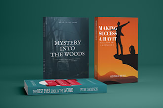 design professional KDP ebook, paperback and hardcover