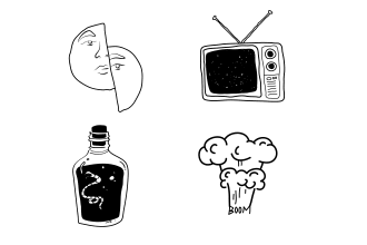 create a minimalist tattoo design