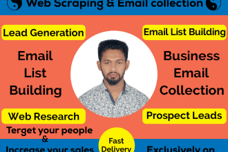 do b2b lead generation and contact list building