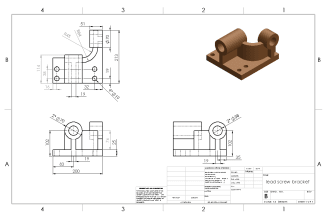 3d design your project or prepare drawings of the project on solidworks or creo
