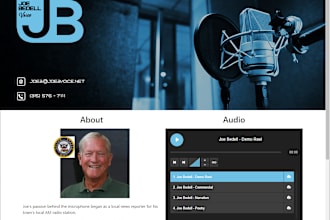 provide mature american deep male voice over