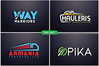 do a van,truck,vintage trucking,automotive,transport,lorry logo
