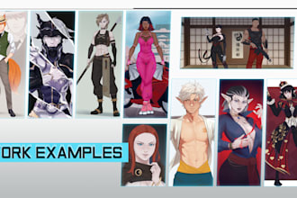 Best Deals!  draw an anime illustration for you