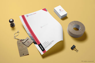 create highly creative and eye catching  identity