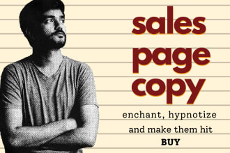 write sales page copy that converts