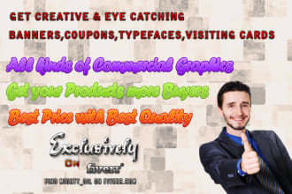design commercial graphic arts for your business