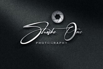design signature logo photography and watermark