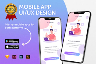 do mobile app ui design