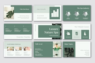 design modern powerpoint presentation or presentation design