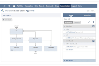 create netsuite advanced workflows
