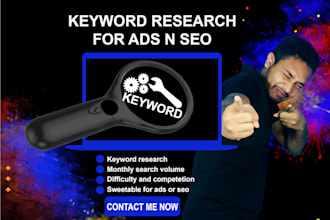 research best pcc keyword for seo and google adwords ads