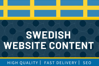 write your full website content