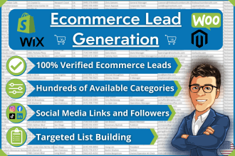 provide ecommerce store leads for your business