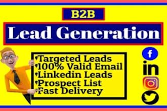 gain b2b lead generation for your business