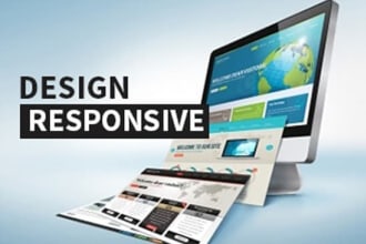 convert your static website to dynamic responsive website