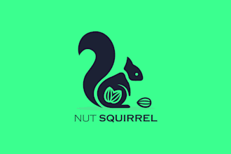 design a professional flat minimalist logo