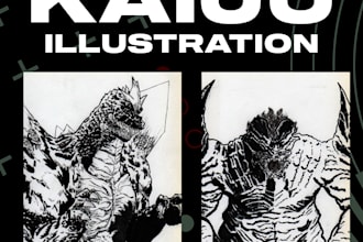 draw a kaiju or monster for you