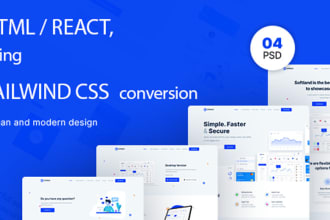 do figma xd to html react angular with tailwind css