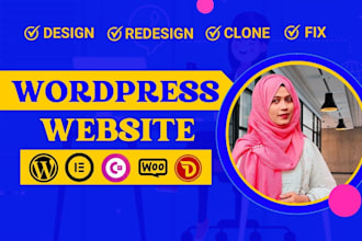 do wordpress landing page,elementor landing page,full wordpress website