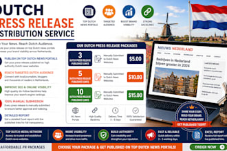 do dutch link building and press release distributions