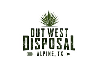 design rugged logo a west texas dumpster business needs clean