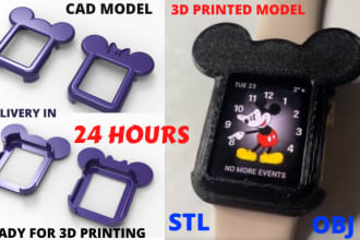 create 3d cad model for 3d printing,edit stl file