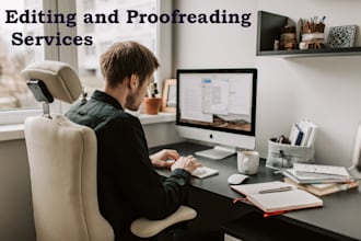 provide editing services for your manuscript