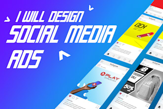 design social media ads or banners