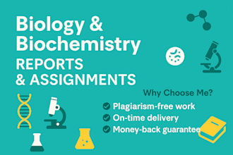 help you in research articles and projects related to biology