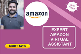 be your expert amazon virtual assistant fba listing PPC VA