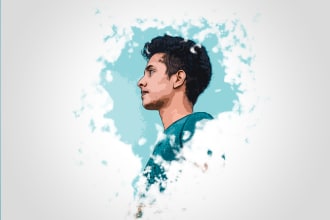 make water colour effect on your photos