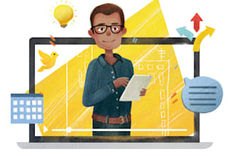 make awesome editorial illustrations