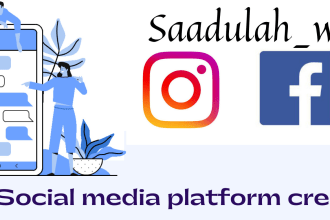 create facebook or instagram page, profile or account