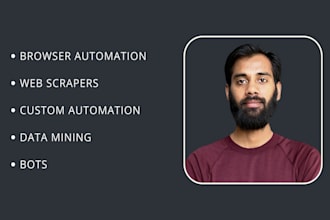 do web scraping, browser automation, python programming