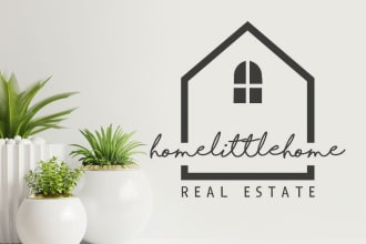 design home design interior logo