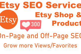 do etsy shop SEO to grow product and shop favorite