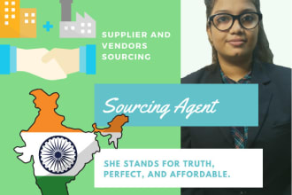 be your sourcing agent and business assistant in india