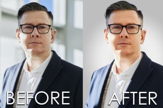 do headshot photo editing