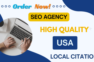 do 350 USA local citations and directory submission