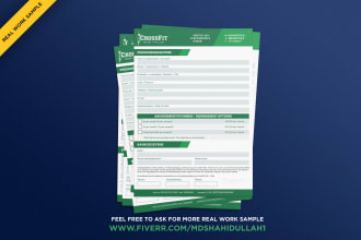 design fillable PDF form